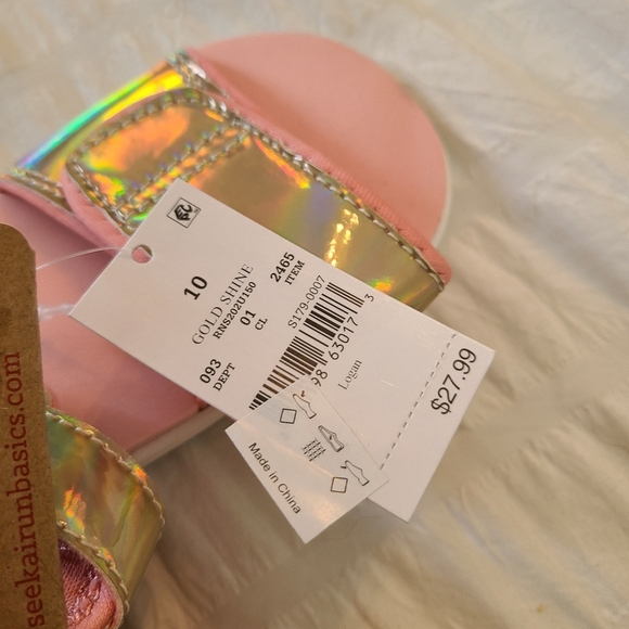 *SOLD* NEW See Kai Run Basics Sz 10 Toddler Logan T-Strap Sandals - Picture 10 of 10